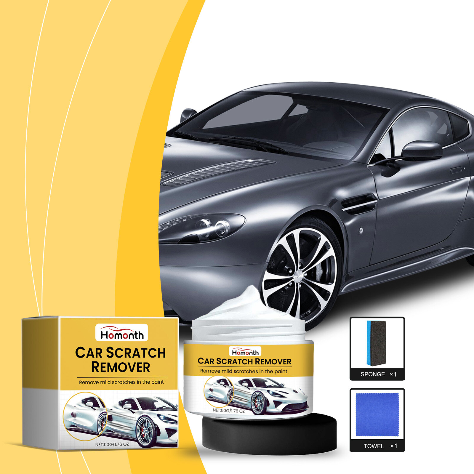 Jaysuing Tự Động Scratch Kit sơn xe dụng cụ chăm sóc Cho Xoẹt Loại Bỏ Cơ Thể sửa chữa vết xước Sáp đánh bóng Ô Tô sơn vết xước sửa chữa vết xước Bộ sửa chữa