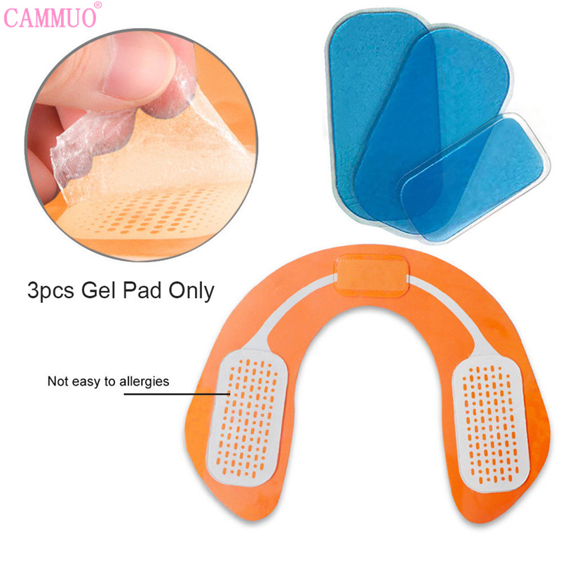 Cammuo miếng gel máy tập kích thích cho ems bộ luyện tập abs cơ bụng máy mát xa thay thế miếng dán gel phụ kiện thể dục
