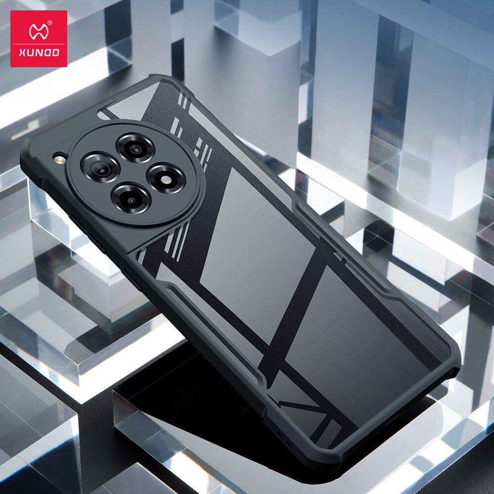 Xundd Oneplus 12R/Oneplus Ace 3 trường hợp Air-Bag chống rơi chống trầy xước Ốp bảo vệ chống vân tay chống mồ hôi vỏ mềm