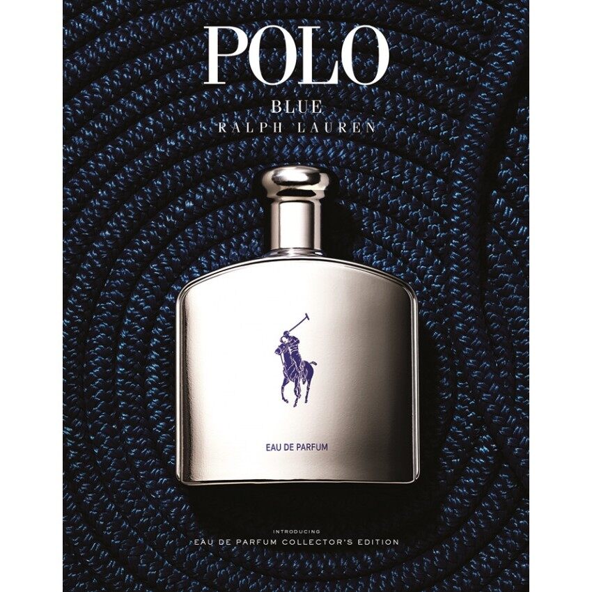 polo blue silver
