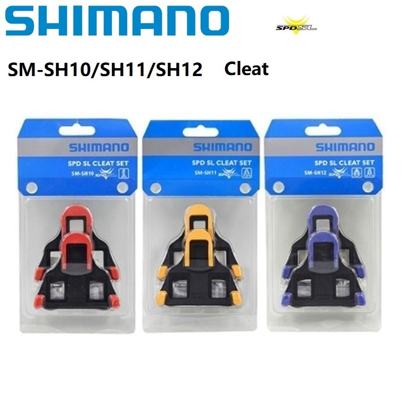 Shimano spd sl bàn đạp xe đạp cleat sh11 cleat bàn đạp xe đạp đường trường sh10 sh11 sh12 chính hãng cleat