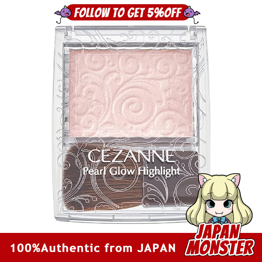 Cezanne Pearl Glow Highlight 04 Shell Pink Luminous Shiny Pearl 2.4g x 1 Japan
