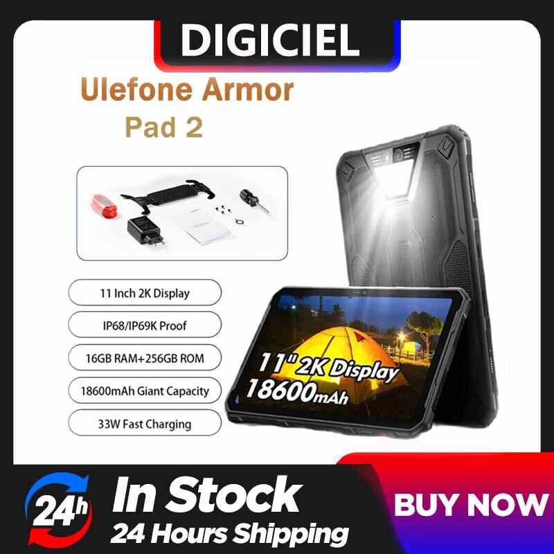 Ulefone Armor Pad IP68 Rugged Tablet PC 8.0 inch 4GB+64GB Android 12  MediaTek Helio G25 Support uSmart Expansion 4G LTE Tablet