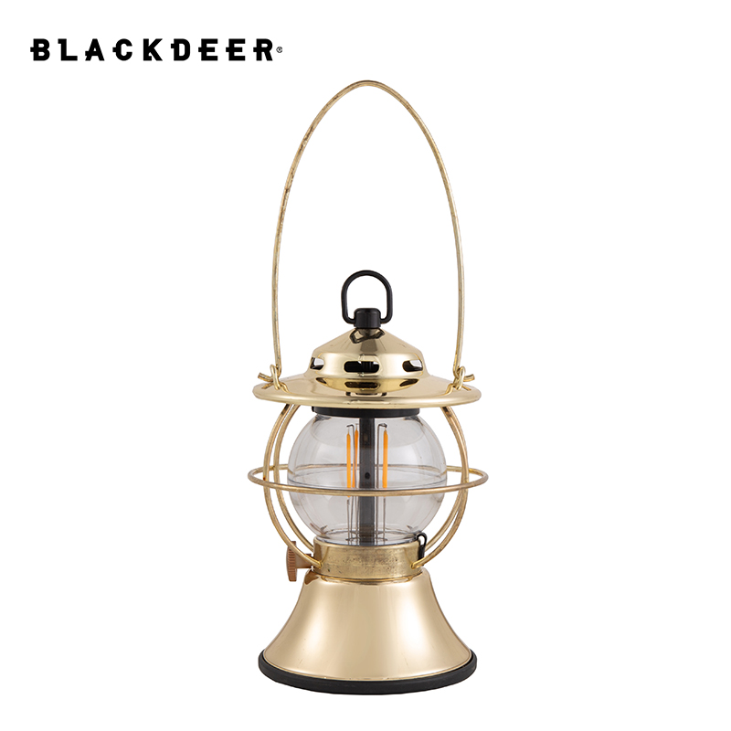 BLACKDEER LED Retro Outdoor Camping Lantern Rechargeable Tent Light Adjust Light Modes 200h Runtime Power Bank USB Warm Lamp ราคา 1,666 บาท*ส่งฟรี