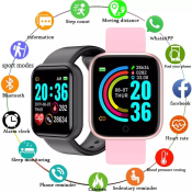 Y68 Kids Smart Watch with Heart Rate Monitor & Bluetooth