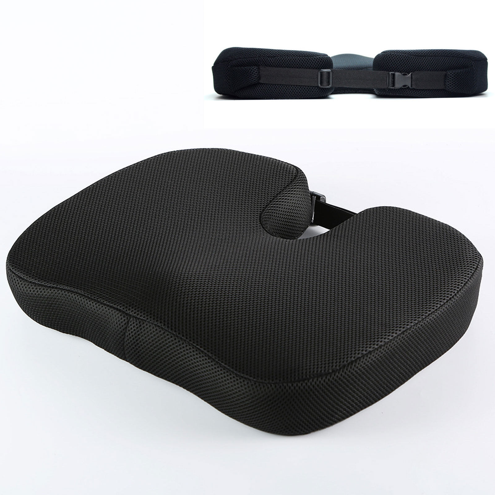 Car Seat High Quality Memory Foam Non-slip Cushion Pad Inventories  Adjustable Car Seat Cushions Adult