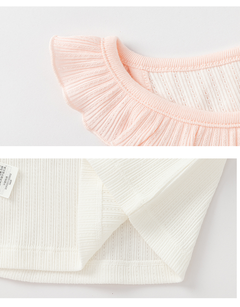 balabala Baby Vest Girl Summer Thin Outerwear Top 2025 New Sweet Delicate Fashionable Cute · v4
