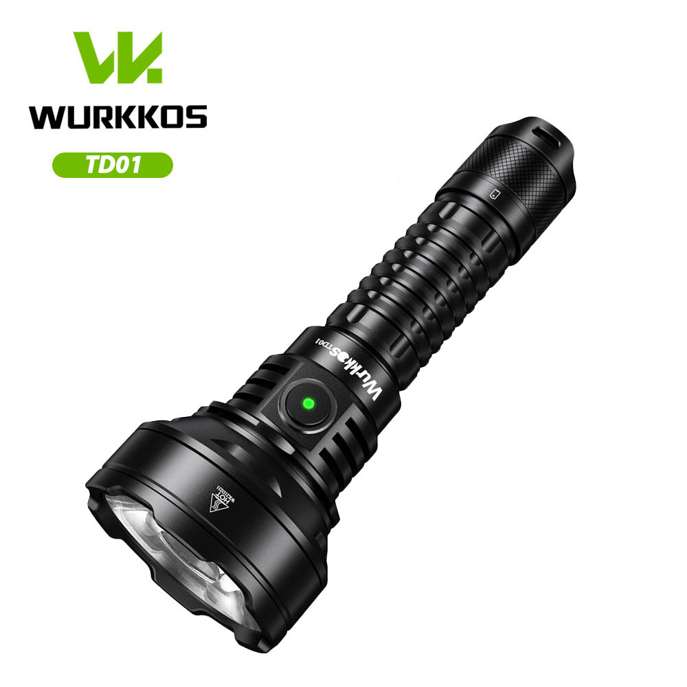 [Mới phát hành Td01c] Wurkkos Td01 21700 USB-C Đèn pin LED 2200lm công tắc đuôi PMMA chống nước 1039