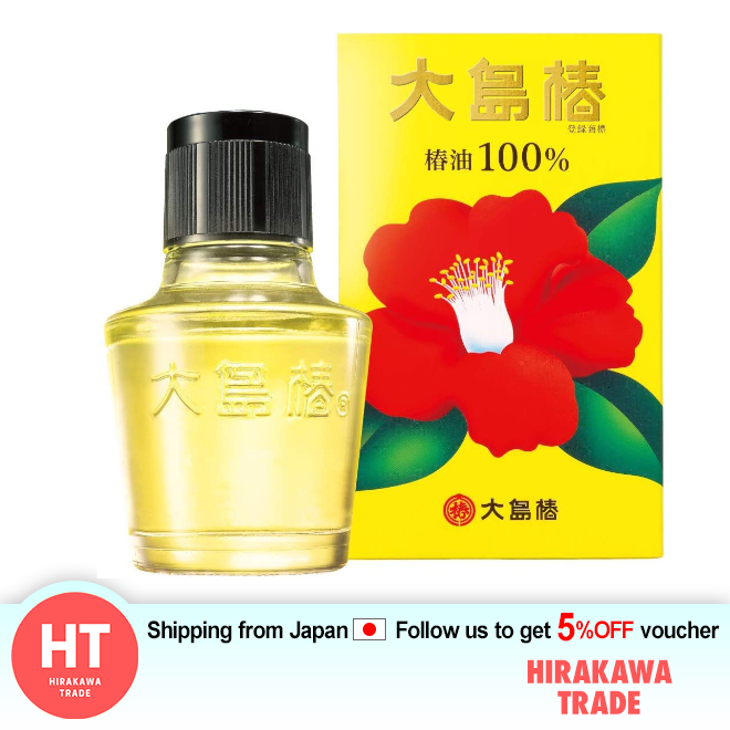 Gambar Oshima Tsubaki 60mL (Hair, Scalp, Skin Hair Oil) Hair Oil 60ml (x 1) Made of 100% camellia oil