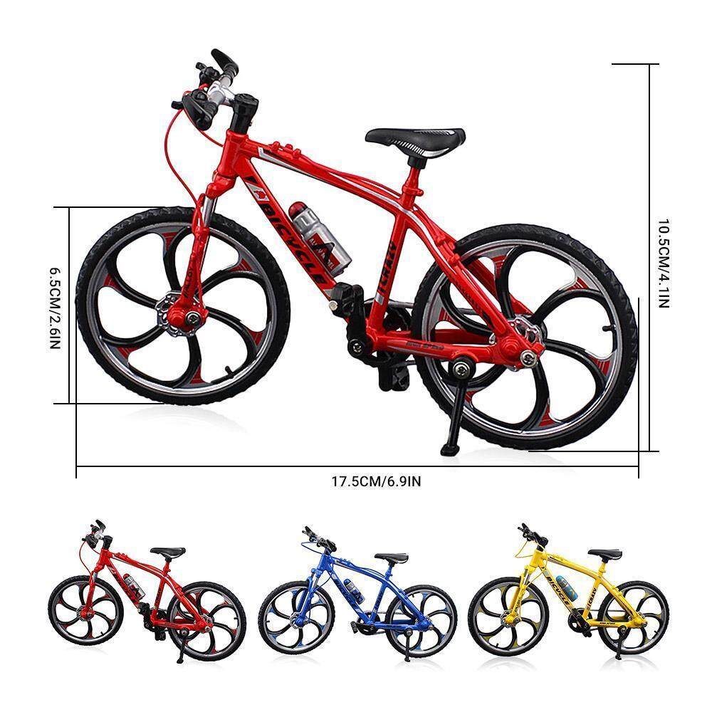 Zinc Alloy Finger Mountain Bike Mini Bicycle Model Cool Boy Toy Decoration Crafts For Home
