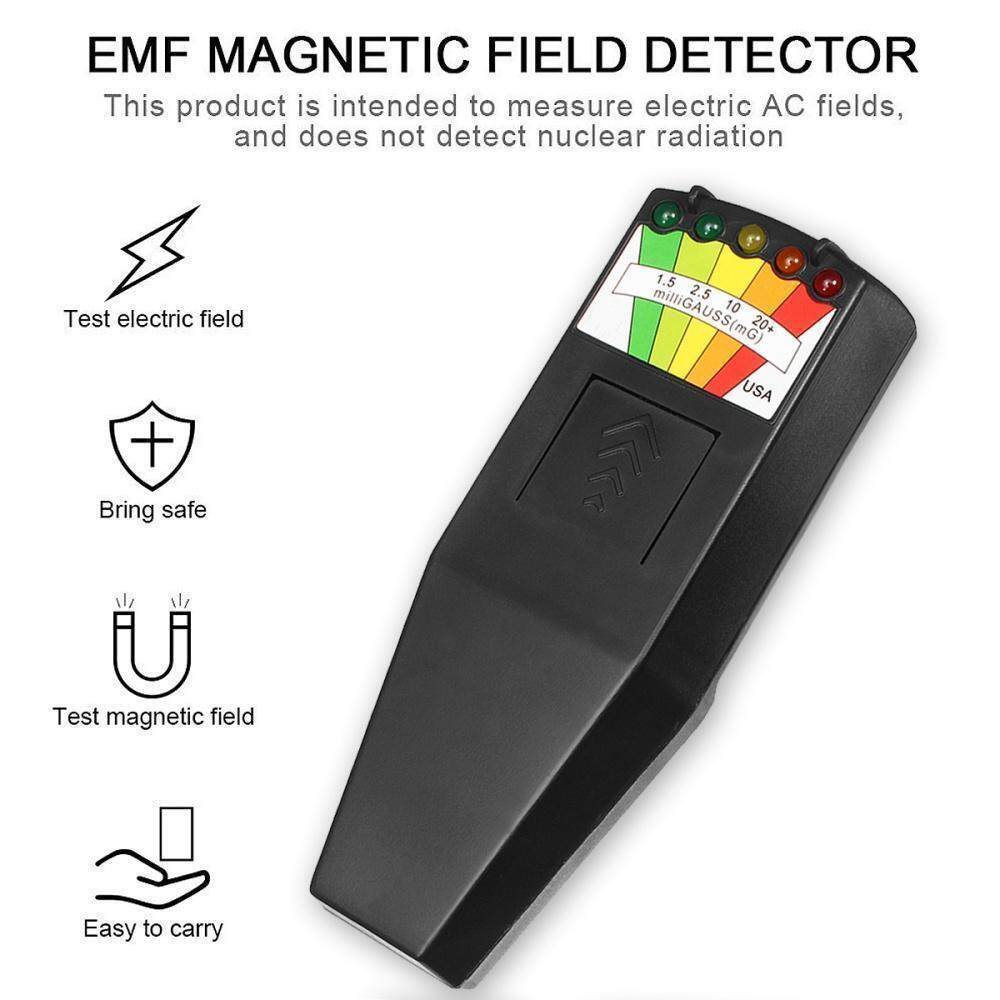 Detector de campo magnético Kii EMF portátil para equipos de caza fantasma Paranormal