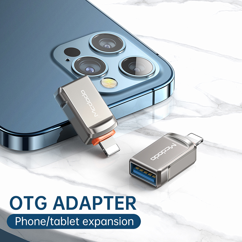 Mcdodo USB 3.0 để Loại-C OTG / iPhone Bộ chuyển đổi OTG chuyển đổi cho điện thoại di động máy tính bảng