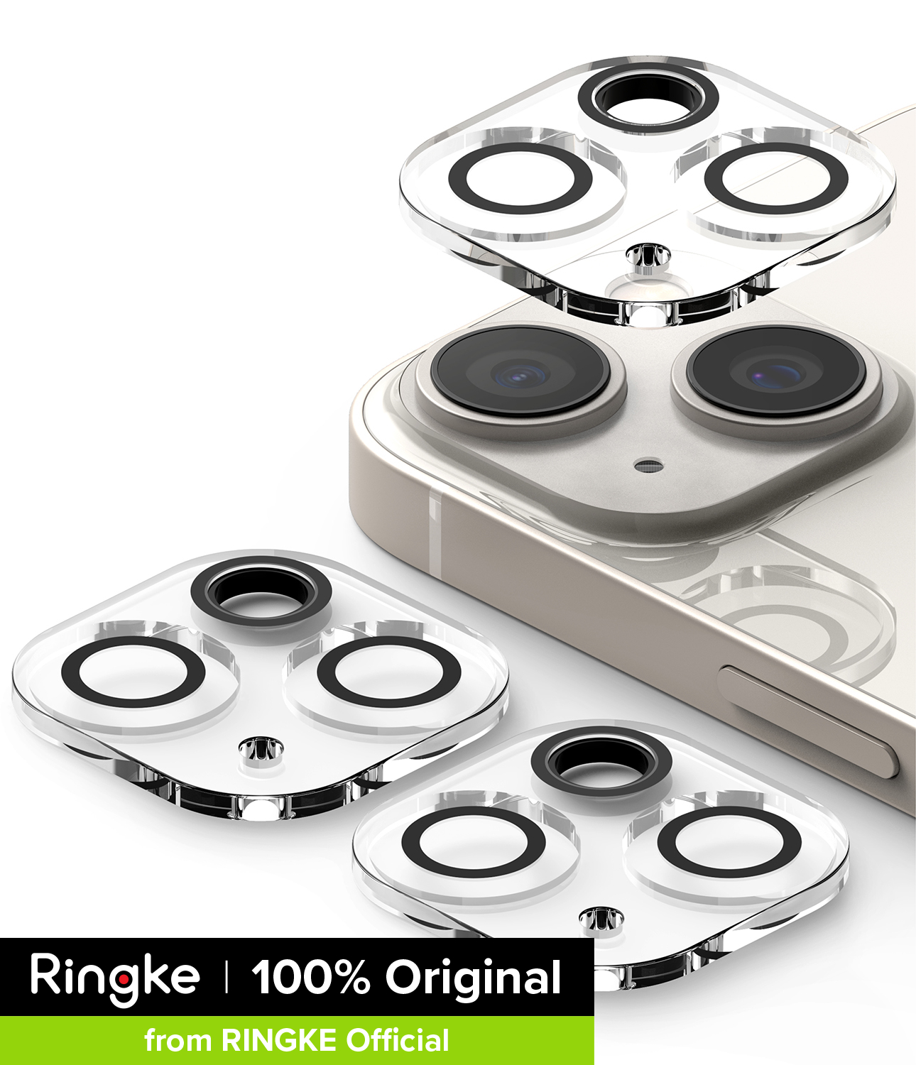 Ringke tempered máy ảnh glass đối với iphone 14 / 14 cộng với máy ảnh ống kính bảo vệ