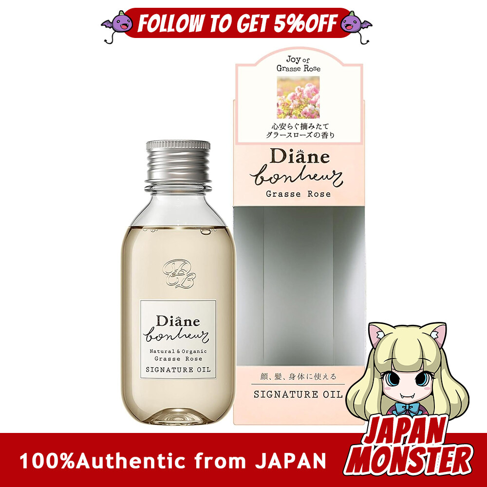 Diane Bonheur Signature Oil Hair and Body Oil Grasse Rose Scent Diane Bonheur 100ml JApan