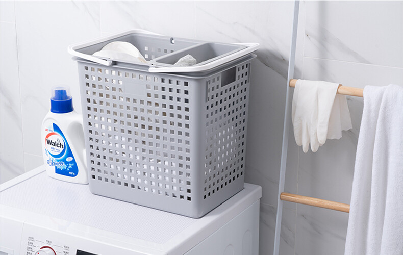 Giỏ Đựng Đồ Giặt Có Ngăn Chia Giỏ Đựng Đồ Giặt 2 Ngăn Giỏ Đựng Quần Áo/Giỏ Đựng Quần Áo Bẩn Chống Áp Lực/Giỏ Đựng Đồ/Giỏ Đựng Đồ Giặt Có Thể Gập Lại Giỏ Đựng Đồ Giặt Giỏ Đựng Đồ Giặt Giỏ Đựng Đồ Chơi Tổ Chức Quần Áo