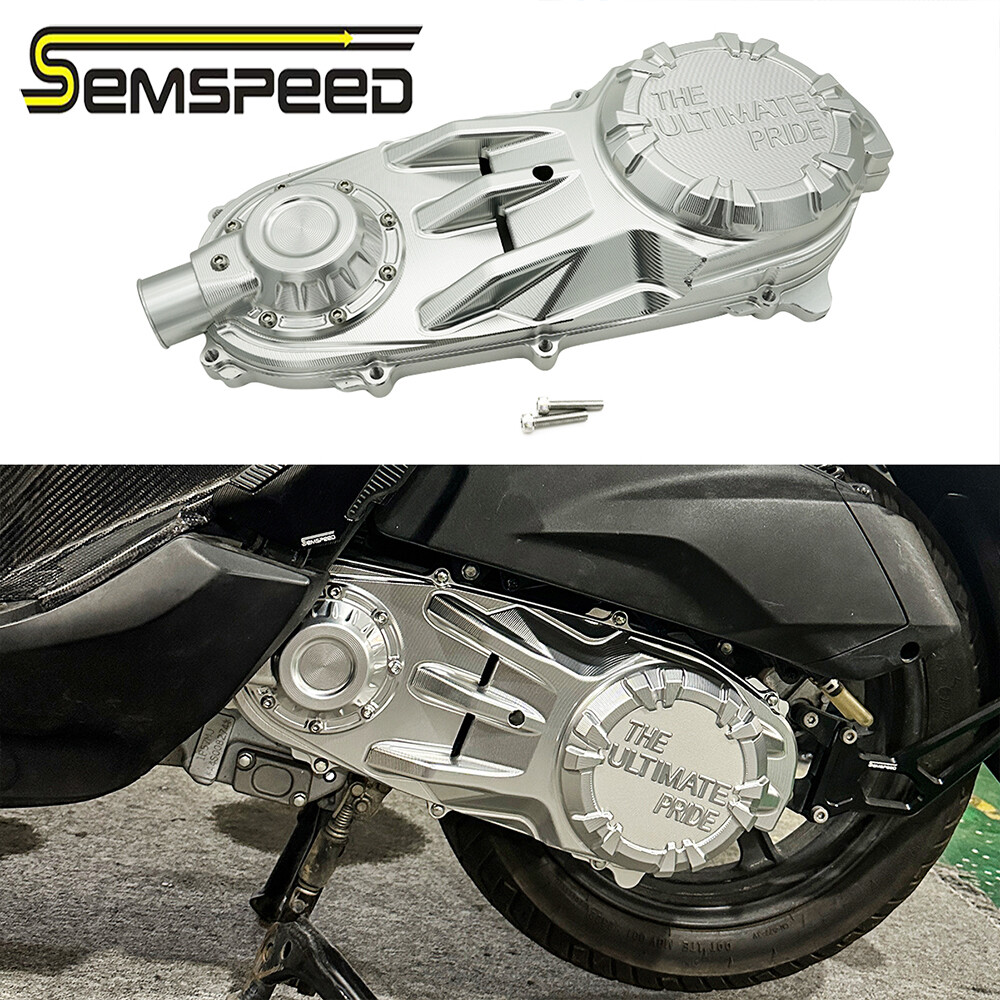 SEMSPEED Motorcycle CNC Crankcase Crank Case Transmission Cover Guard Protection For Haojue UHR150 UHR 150 ราคา 13,814 บาท*ส่งฟรี