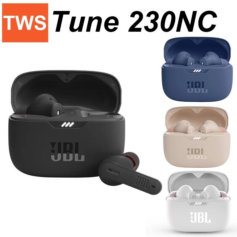 Jbl tune 230nc tai nghe khử tiếng ồn tws tai nghe thể thao thông minh bluetooth tai nghe gọi âm thanh nổi chống nước sạc không dây cho xiaomi huawei samsung