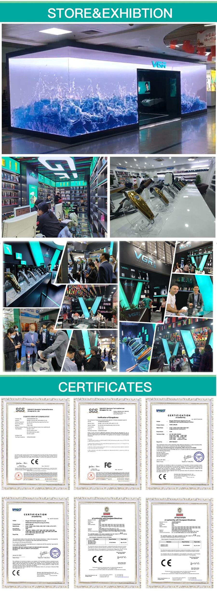 Máy Duỗi Tóc VGR Bàn Ủi Phẳng Ma Thuật Chăm Sóc Cá Nhân, Lược Chải Chuyên Nghiệp, Kỹ Thuật Số Lron Tong Bán Chạy Thời Trang