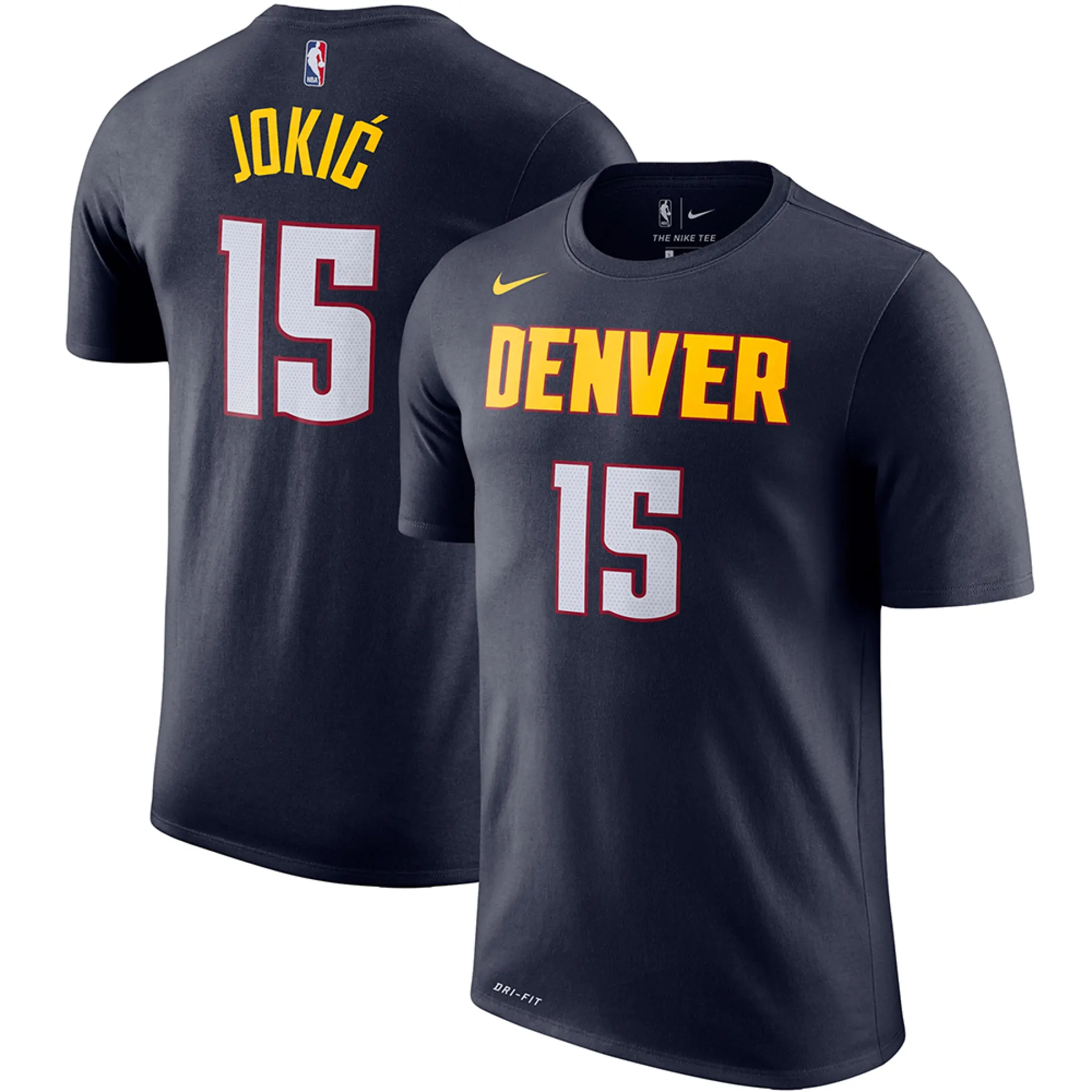 Denver nuggets t shirt jersey Clearance