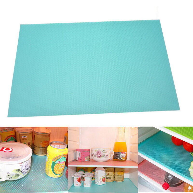 4X Fridge Mat Anti Bacteria Antifouling Mildew Proof Waterproof Refrigerator Pad 