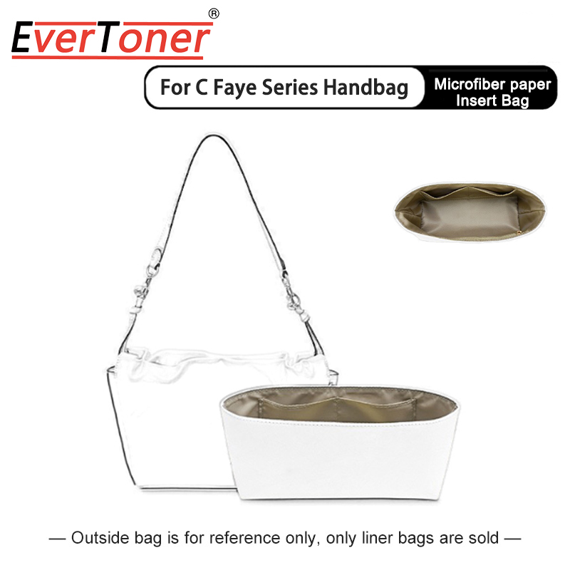 EverToner Microfiber paper Insert Bag Fits For C Faye Bag Makeup Bag Support Travel Portable Insert Purse Organizer ราคา 783 บาท*ส่งฟรี