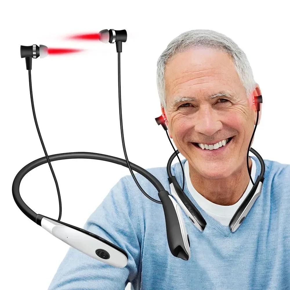 KTS Laser Therapy LLLT for Ear Tinnitus 650nm Red light therapy Hanging Neck Otitis Media Rhinitis Sinusitis Physiotherapy ราคา 999 บาท*ส่งฟรี