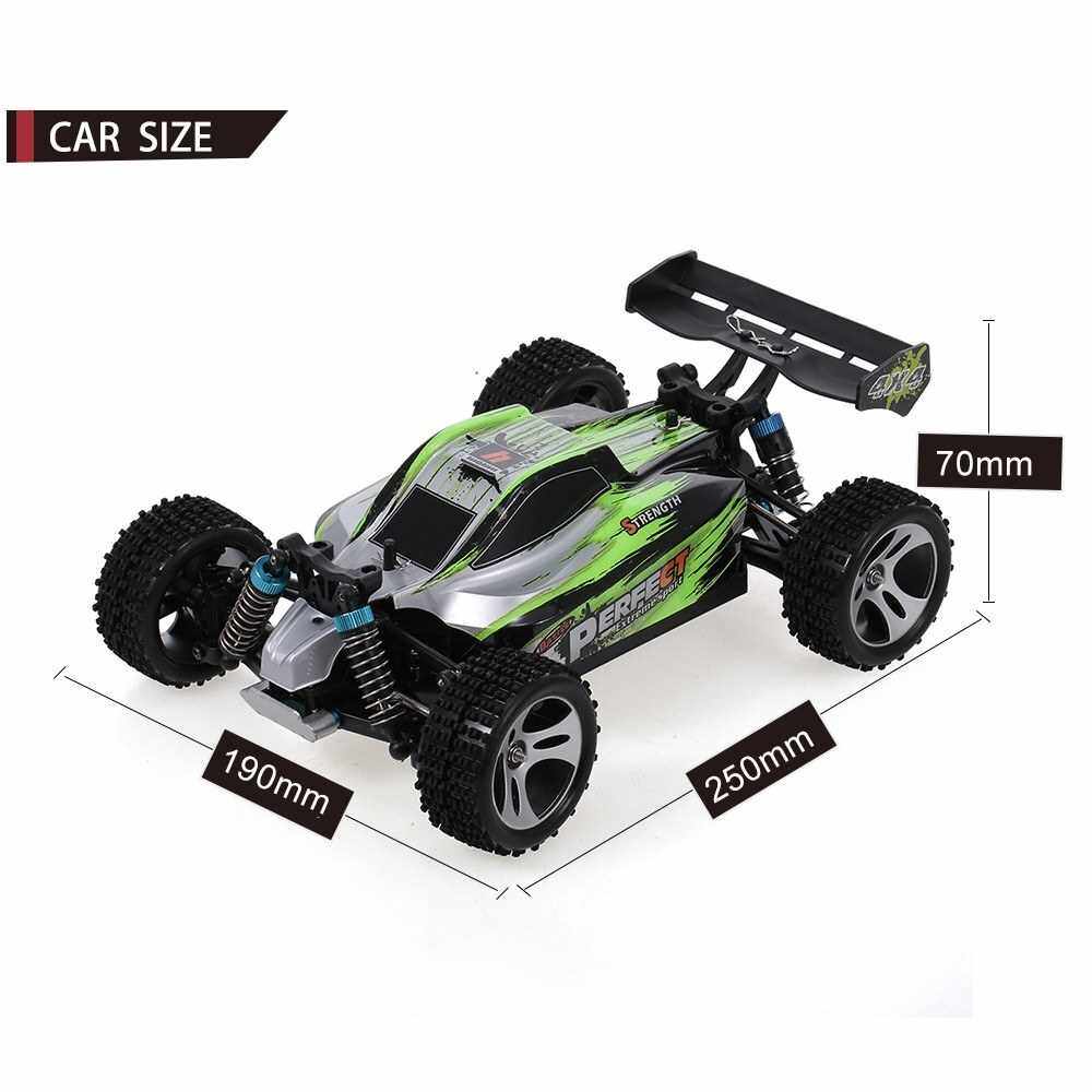 WLtoys A959-A RC Car 2.4G 1/18 4WD 35KM/h Racing Buggy Car High Speed ...