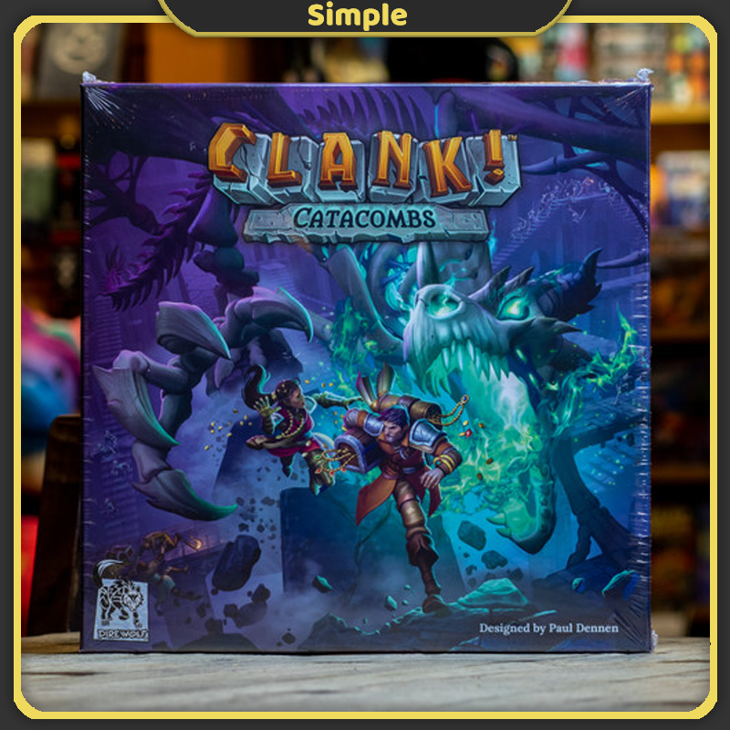 Clank! Hầm mộ trò chơi với bàn cờ phiên bản tiếng Anh Trò chơi với bàn cờ trò chơi trên Bàn Gia Đình Chiến Lược truyền thống