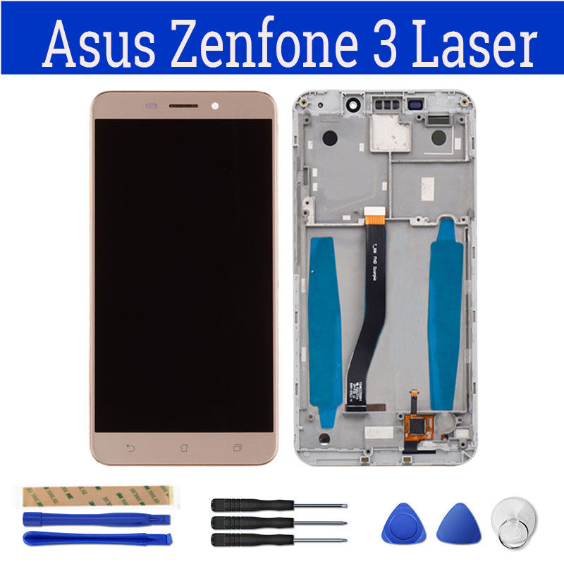 Bộ Số Hóa Màn Hình Cảm Ứng LCD Cho Asus Zenfone 3 Laser ZC551KL Với Khung  Phụ Tùng Thay Thế Lắp Ráp Toàn Bộ  Inch Z01BDB Z01BDA Z01BD Z01BDC |  