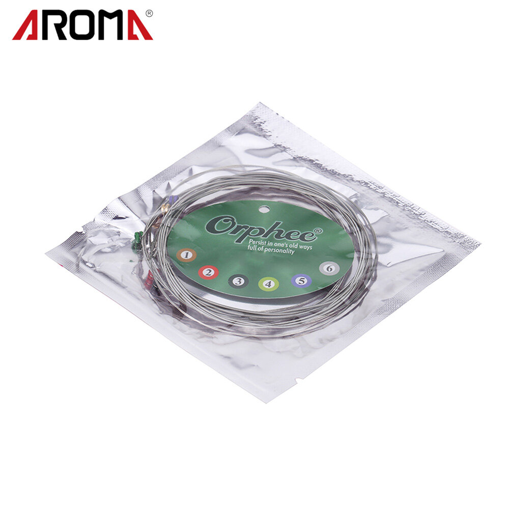 Orphee rx15 bộ 6 dây đàn guitar điện căng siêu nhẹ hợp kim niken
