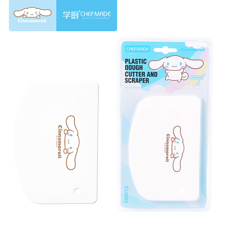 Chefmade cinnamoroll bột bánh ngọt scraper Cutter bánh nướng trang trí dụng cụ nhà bếp bánh mì nướng kem bột phới trộn bột bánh scraper Bảng điều chỉnh công cụ cl5002