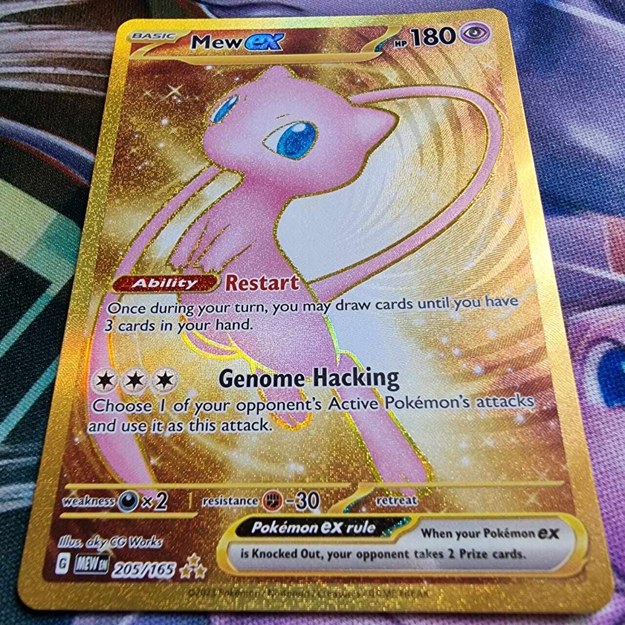 Pokemon TCG Singles (Original PTCG): MEW EX GOLD Hyper Rare Etched (Textured) Holofoil (Scarlet & Violet 151 205/165) c/w Ultra Pro acid free sleeves & BCW toploader | Lazada Pokemon TCG Singles (Original PTCG): MEW EX GOLD Hyper Rare Etched (Textured) Holofoil (Scarlet & Violet 151 205/165) c/w Ultra Pro acid free sleeves & BCW toploader | Lazada