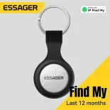 Essager máy theo dõi thông minh vòng cổ theo dõi vị trí thú cưng không dây an ninh định vị Apple máy theo dõi thông minh mini chống mất thiết bị theo dõi khóa thông minh tag định vị theo dõi cho hành lý xe đạp chìa khóa thú cưng ba lô ví hình chú chó cho