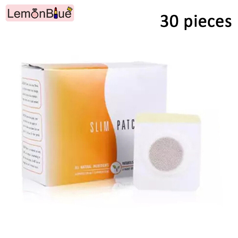Gambar LemonBlue Weight Loss Patches Waterproof Natural Slim Adhesive Sheet Quick Slimming Waterproof Natural Weight Loss Patches for Women Men Waterproof Natural Slim Adhesive Sheet Quick Slimming