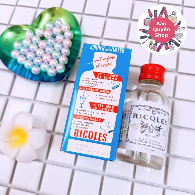 DẦU THOA RICQLES PEPPERMINT CURE MEDICATED OIL 50ML  - 5531