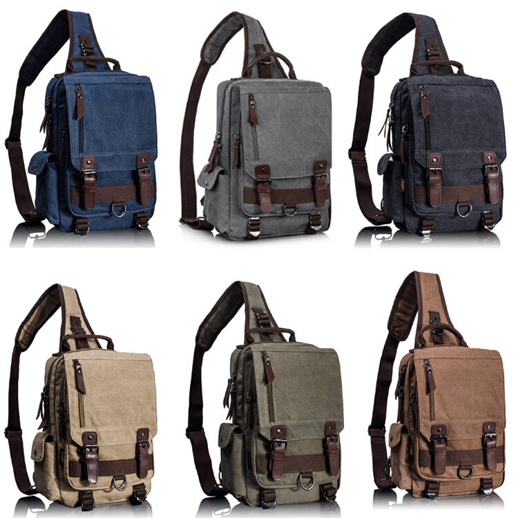 leaper canvas messenger bag