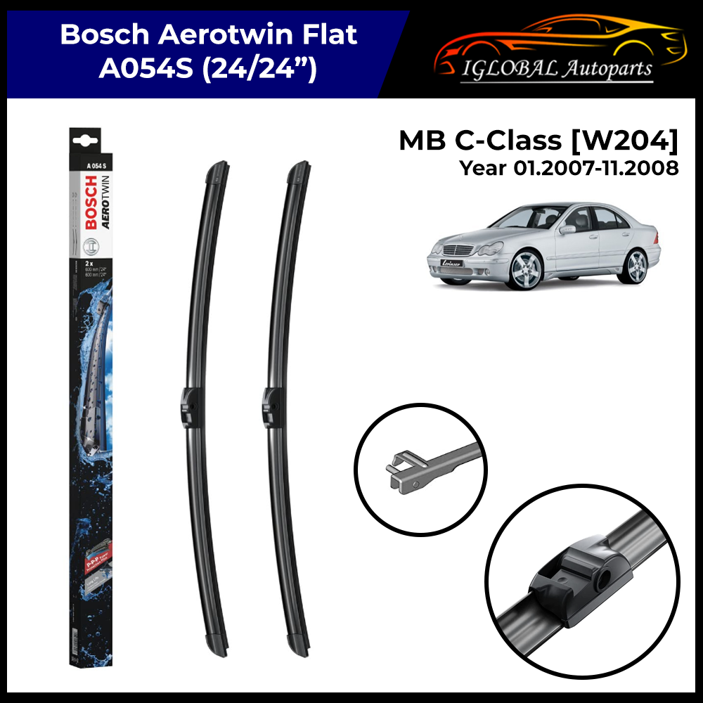 2 Factory Wiper Blades Replacement For 2003 2004 2005 2006 2007 2008 Benz C CLK Class 2002-2006 - View #5