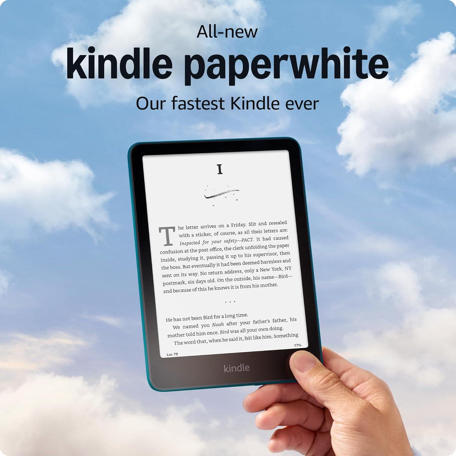 Amazon Kindle Paperwhite 6 (12th Generation) (7" Screen) (2024) ราคา 6,490 บาท*ส่งฟรี