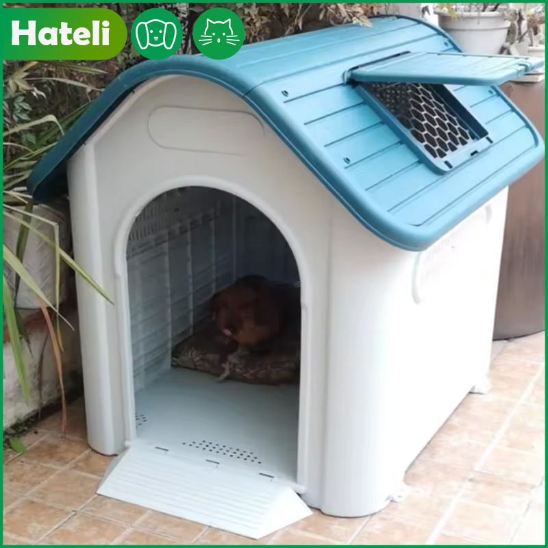 Hateli Outdoor Dog Kennel Large Dog House Multipurpose Waterproof Feral Cat House Dog House for Stray Animals Warm Cat House in Winter Rainproof Plastic Dog House for Outdoors Pet Dog Bowl Toy ราคา 4,199 บาท*ส่งฟรี