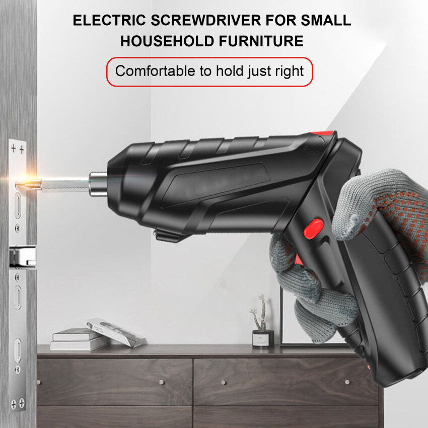 Tuốc nơ vít điện đa năng, bộ tuốc nơ vít điện có thể sạc lại, dụng cụ pin lithium gia dụng mini, máy khoan điện, tuốc nơ vít điện