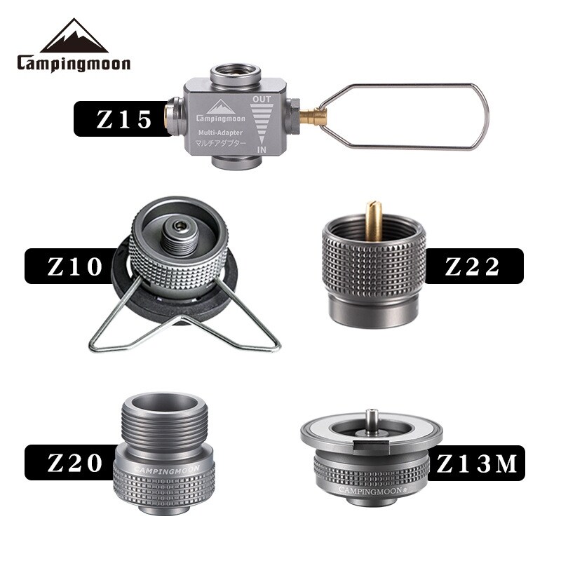 Gambar CAMPINGMOON Gas Saver Plus with Gas Adapters for Camping Stove Cookware Gas Tank Adapter Stove Accessories