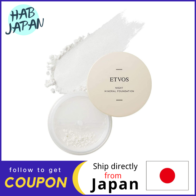 Gambar ETVOS Night Mineral Foundation 5g Mineral treatment powder that allows you to sleep while wearing it?Ship directly from Japan?