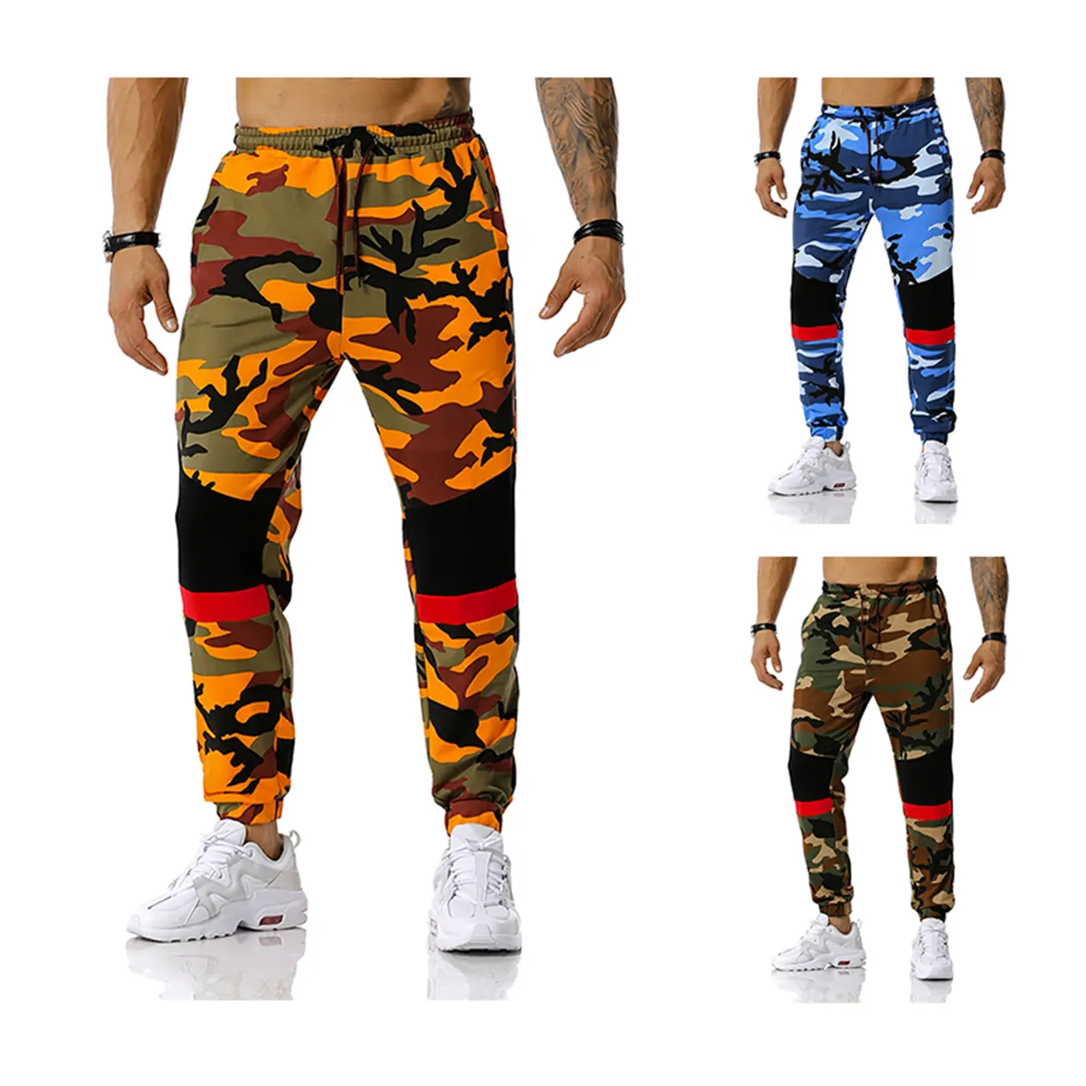 camouflage exercise pants