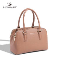 David Jones ปารีสผู้หญิงกระเป๋าสะพายหนัง Pu กระเป๋าทรงสี่เหลี่ยมมีหูหิ้วสะพายไหล่หญิงกระเป๋าสะพายคาดไหล่