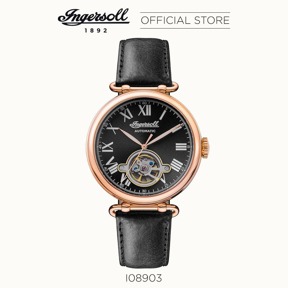 Lifetime Warranty] Ingersoll The Tennessee Men's Leather Automatic