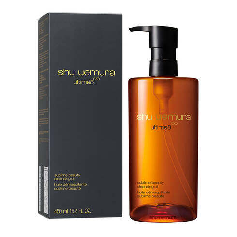Gambar Shu uemura Ultime8? sublime beauty cleansing oil 450ml   150ml One step cleansing that removes makeup and cleanses face in one step 100%Authentic Direct from Japan