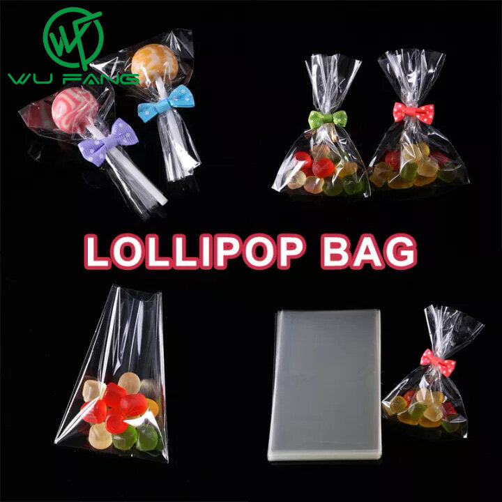 Shopthe 100 Cái Poly Opp Kẹo Kẹo Kẹo Mút Túi Nhựa Nhỏ Túi Kẹo Mút Bao Bì Bánh Quy Dụng Cụ Tiệc Lễ Hội Trong Suốt Mở Phía Trên Hộp Quà Tặng Túi Quà Cưới Vật Tư Gói Đám Cưới
