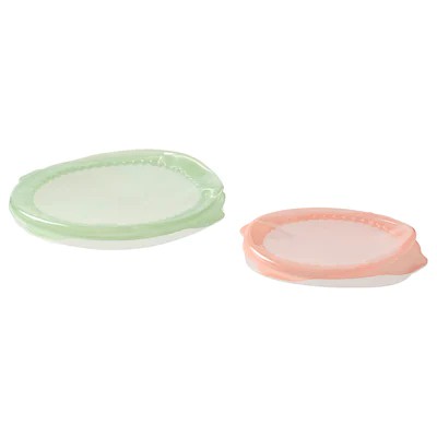 Gambar oVERMATT Food cover, silicone multicolour I penutup makanan