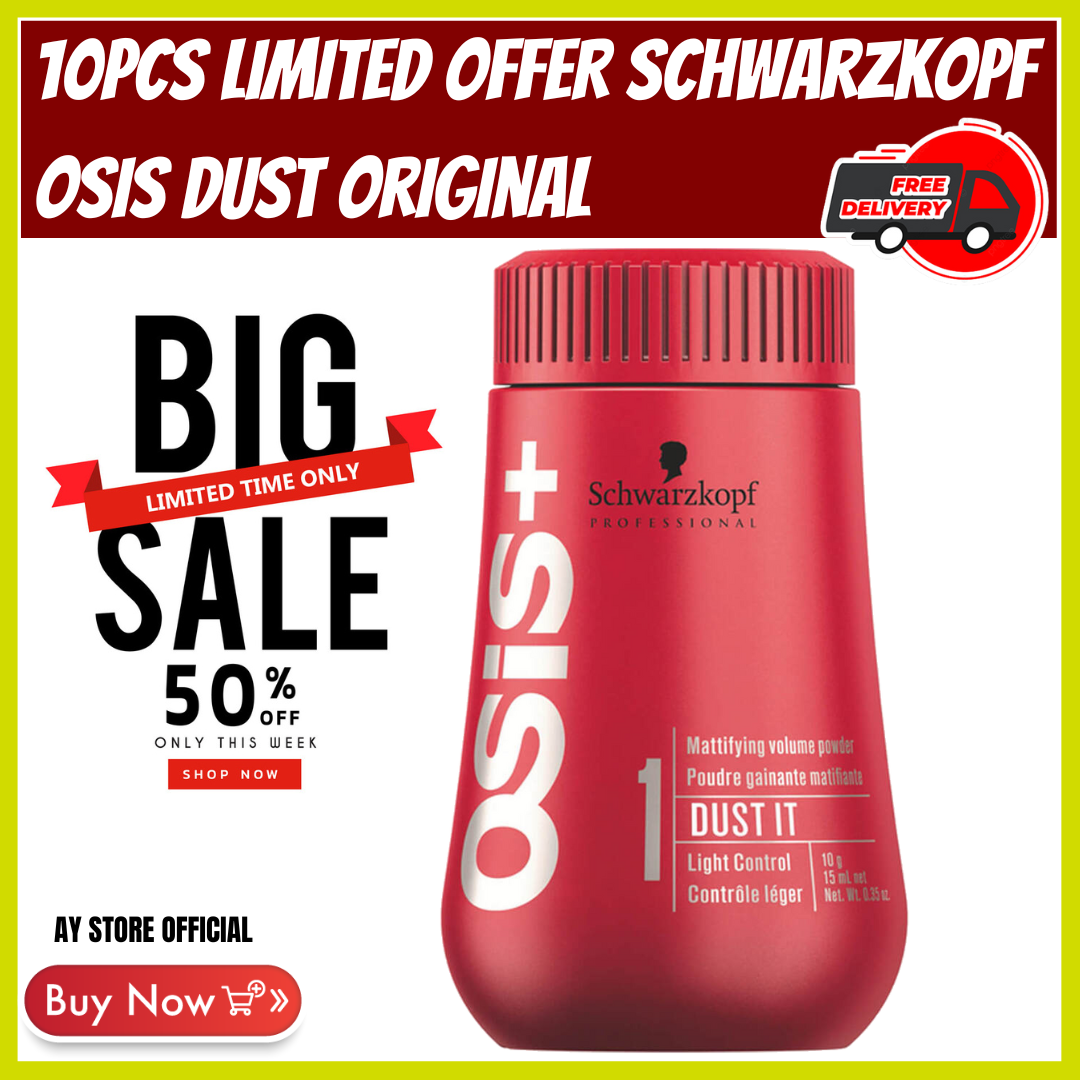 Schwarzkopf ORIGINAL Osis Dust It 10g - Mattifying Powder | Lazada