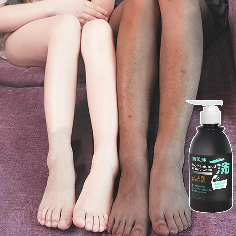 Gambar Sabun lumpur gunung berapi mandi lumpur gunung berapi ?Japan whitening Exfoliate 250ml Deep sea summer whitening body sunscreen ?tanning repair fast whitening